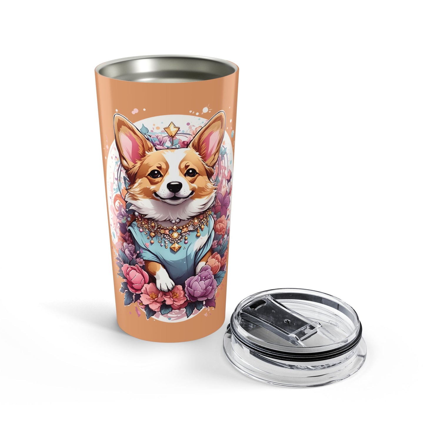 Banquet Ready Corgi Tumbler