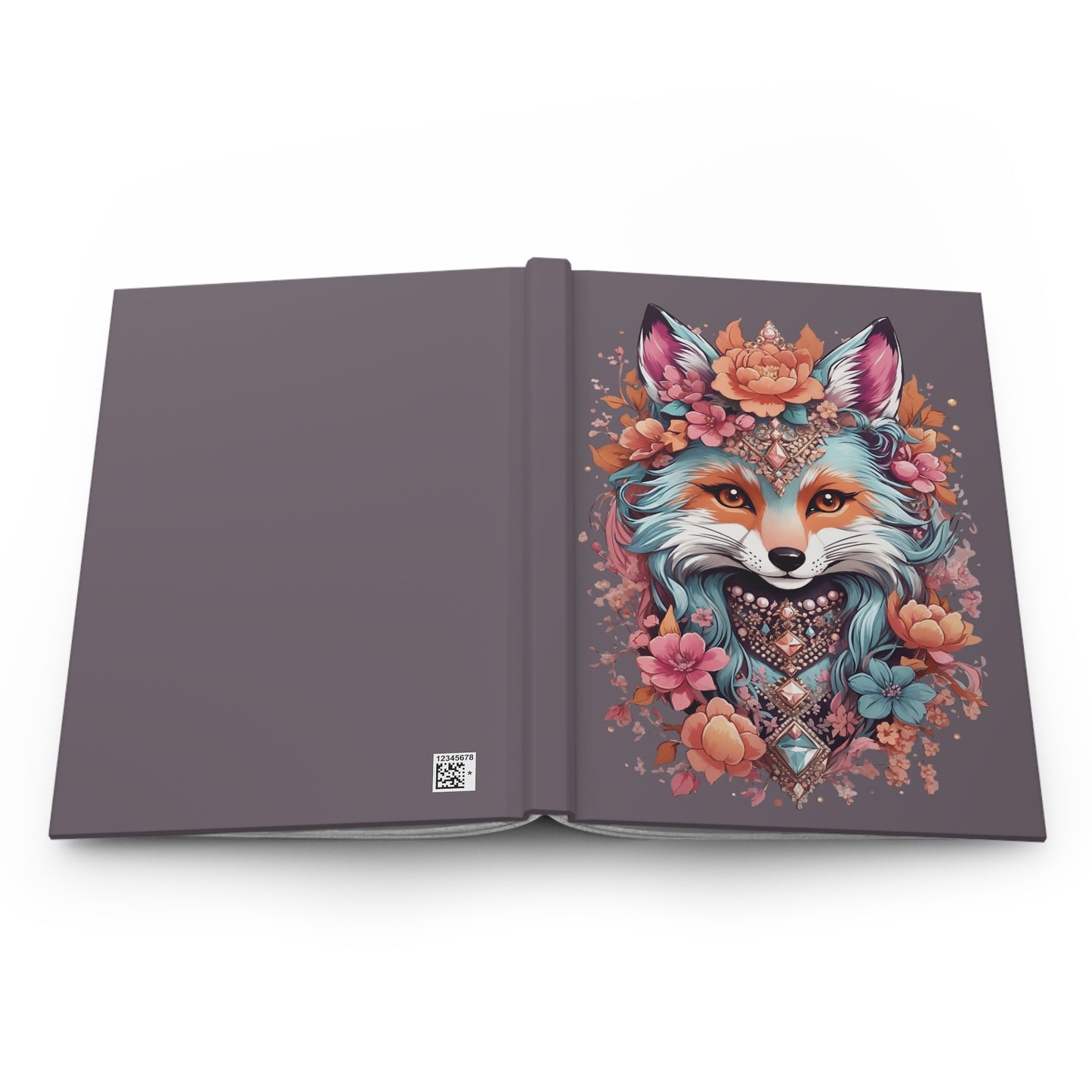 Festival Queen Fox Hardcover Journal