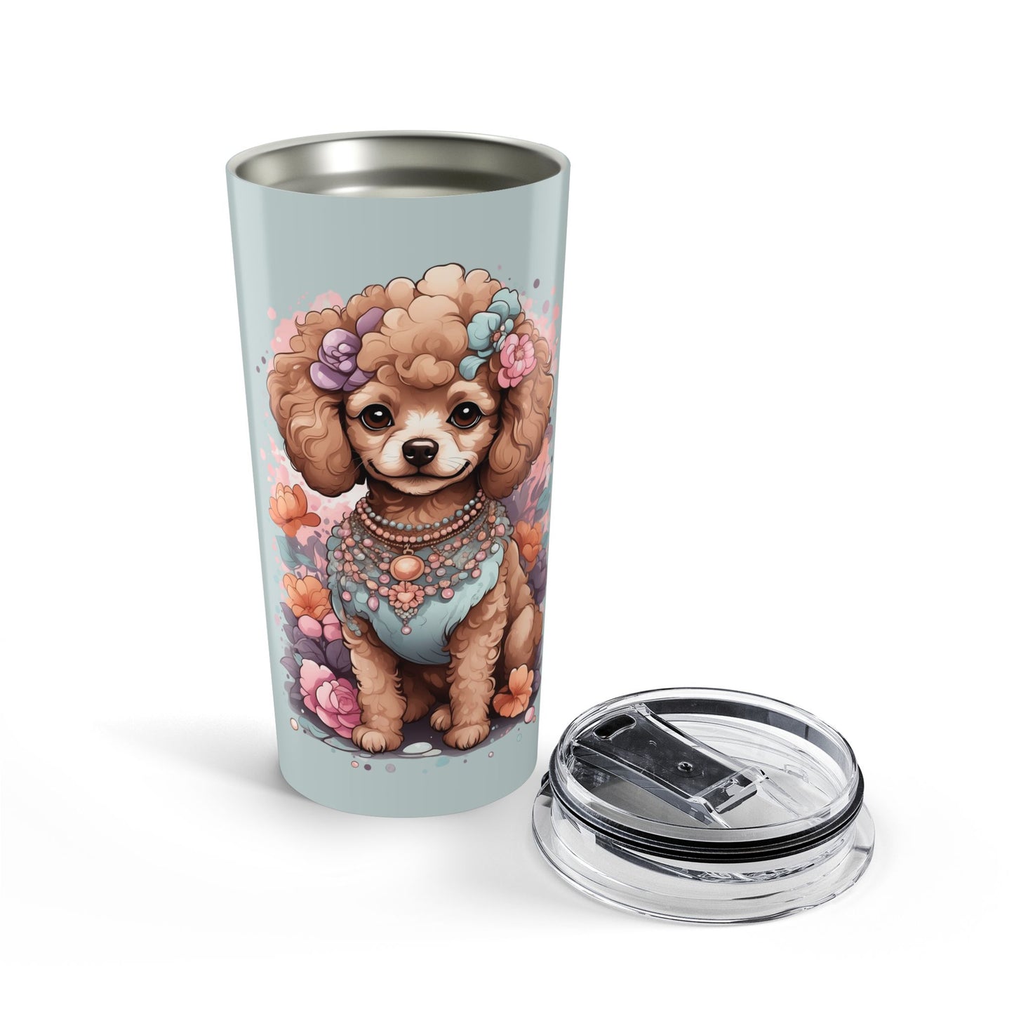 Party Ready Poodle Tumbler