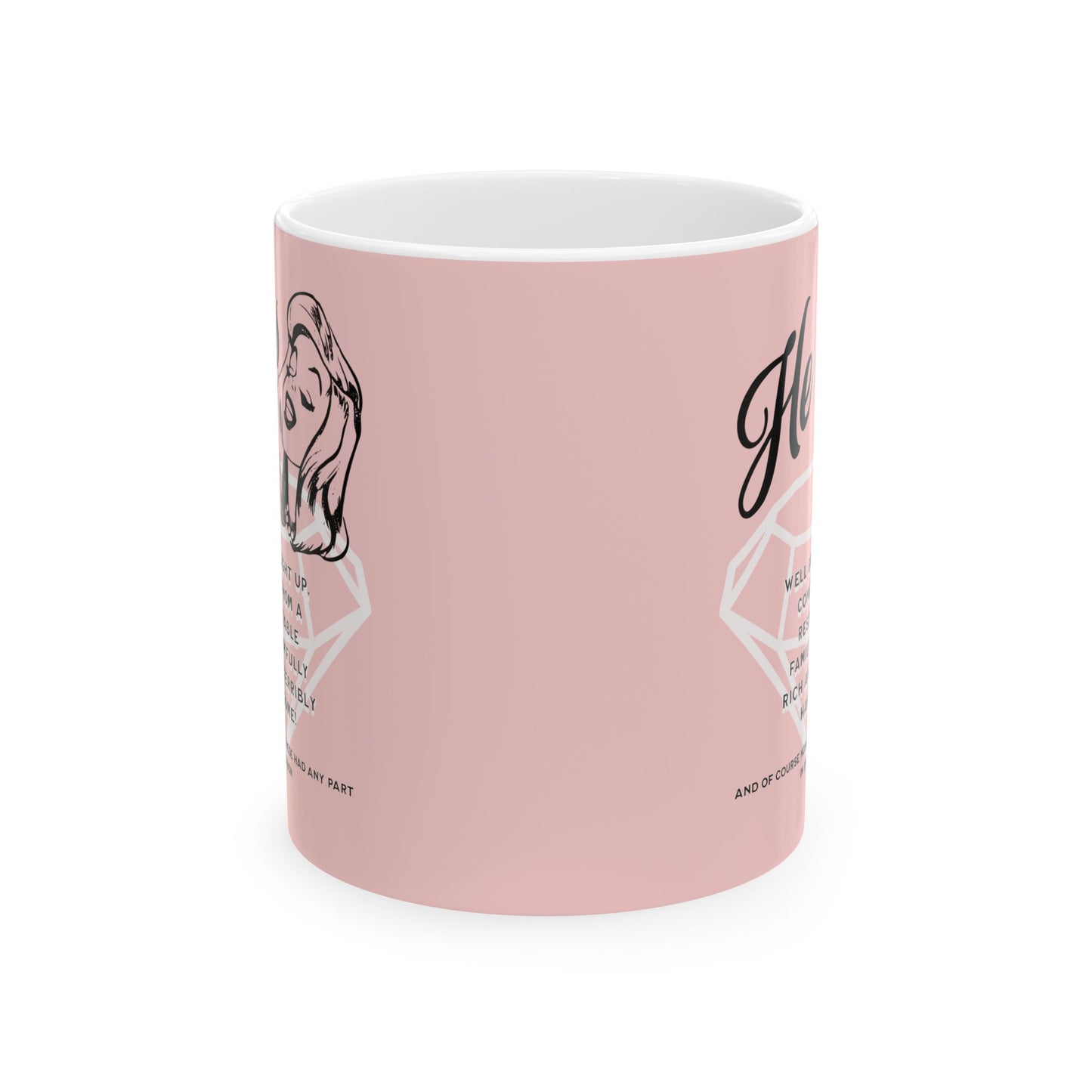 Awfully Rich and Terribly Handsome Mug