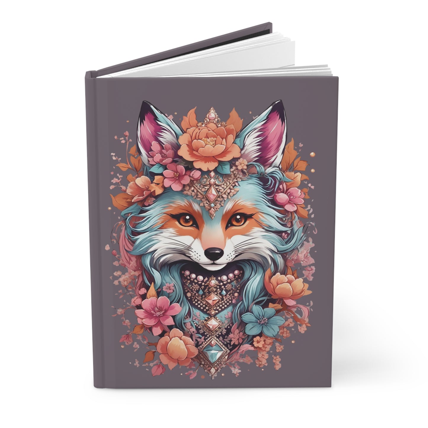 Festival Queen Fox Hardcover Journal