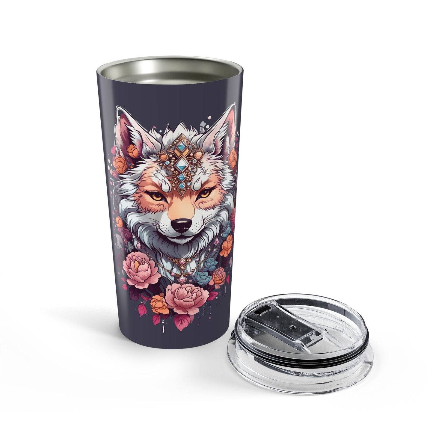 Festival Chic Wolf Tumbler