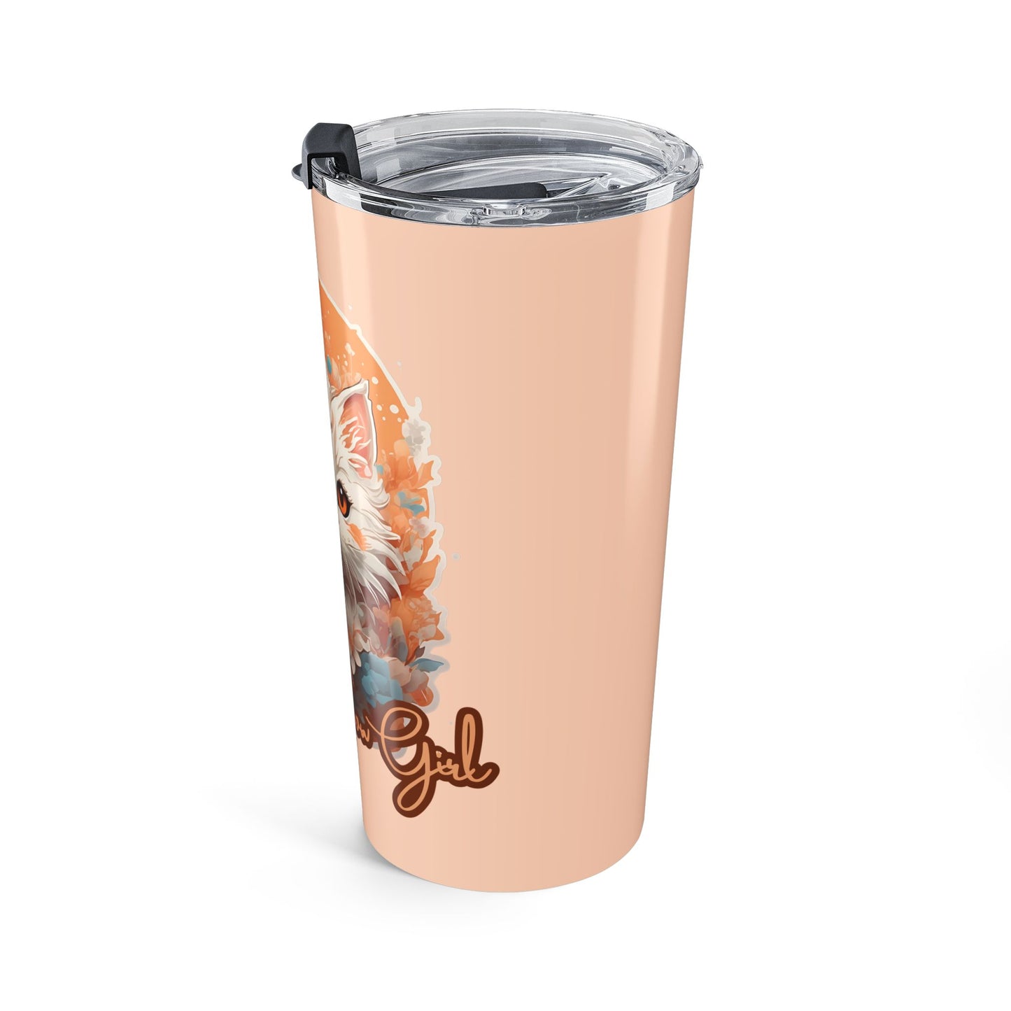 Showgirl Kitten Orange Era Tumbler