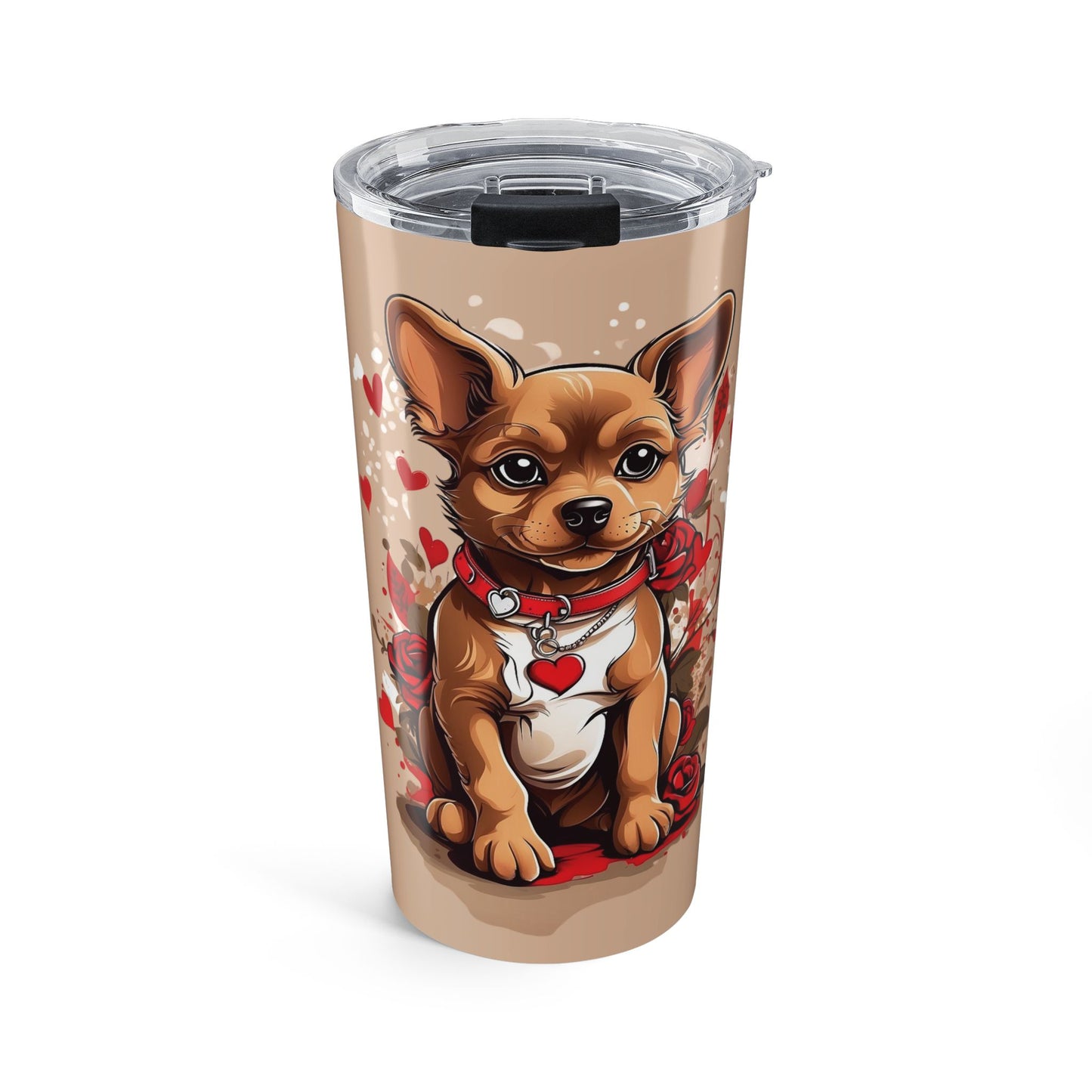 Hug Me Puppy Tumbler