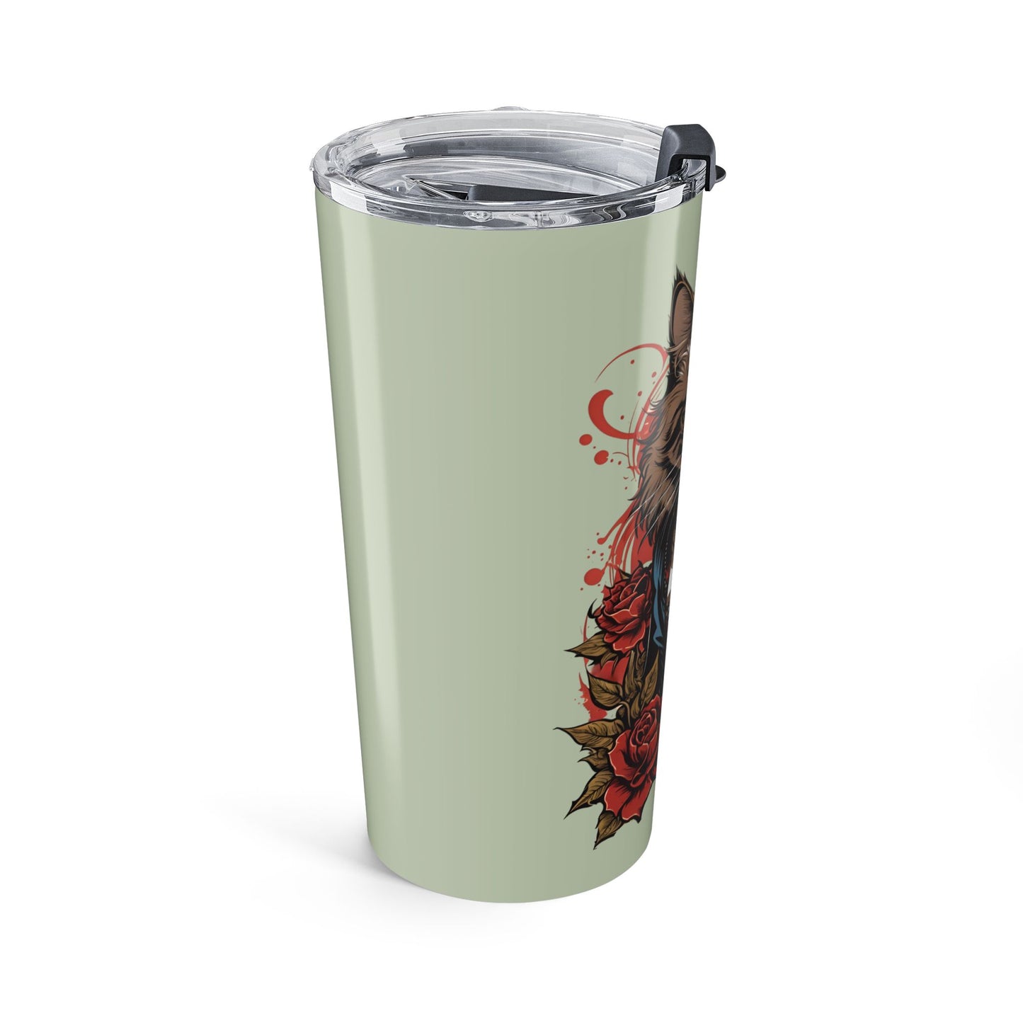 Lead Singer Energy Cat Tumbler
