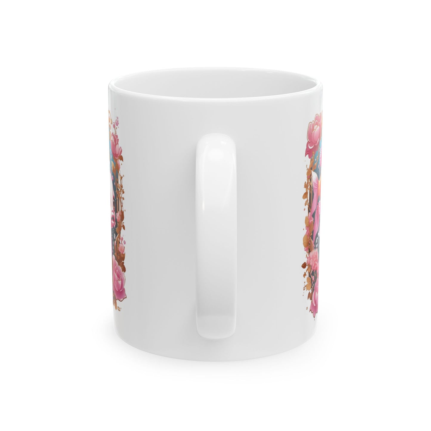 Fun and Flirty Koi Fish Mug