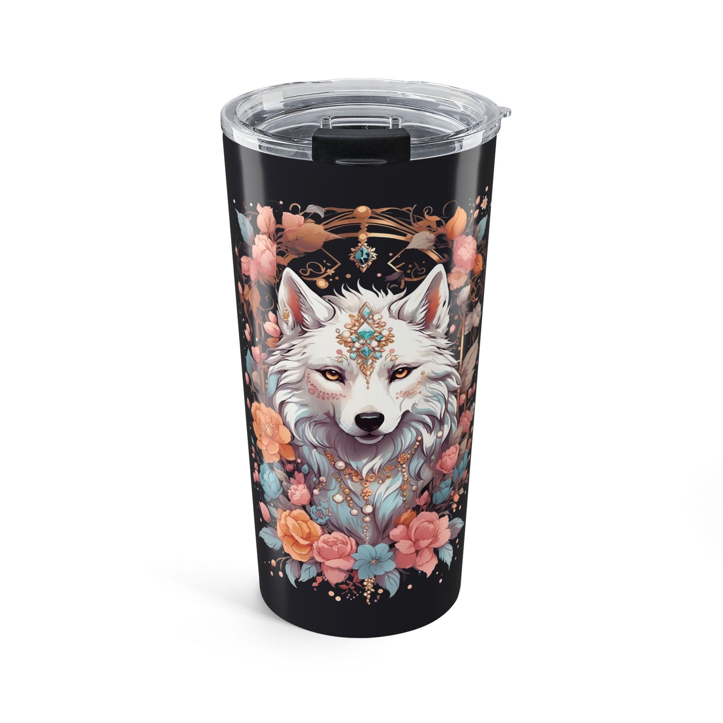 The Alpha Lady Wolf Tumbler