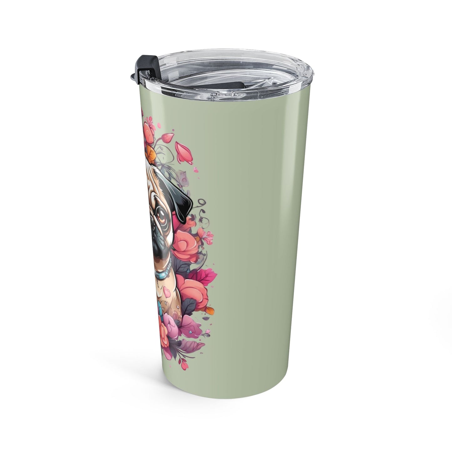 Festival Babe Pug Tumbler