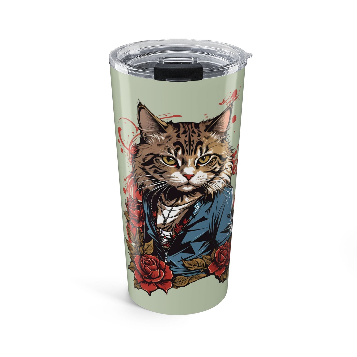 Lead Singer Energy Cat Tumbler