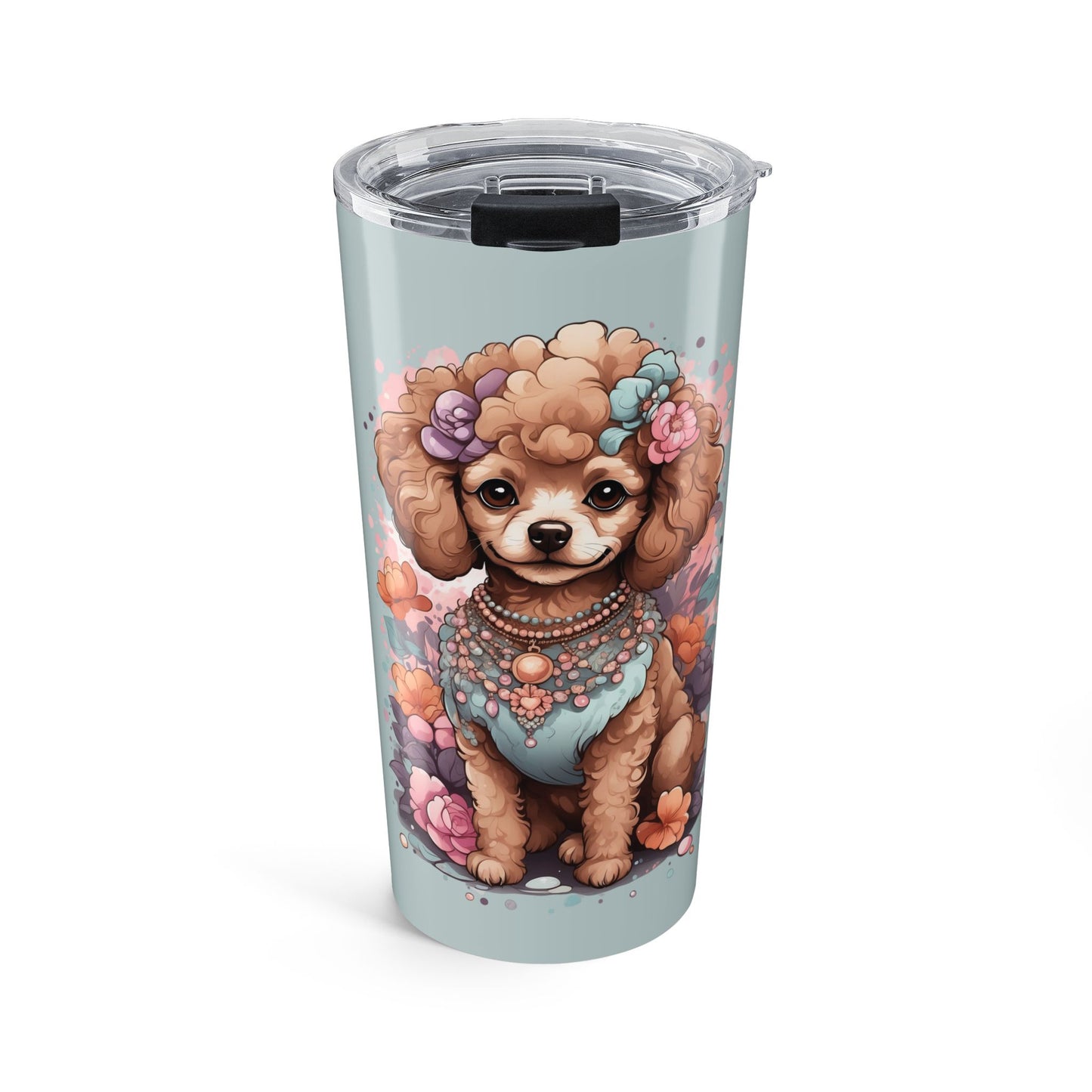 Party Ready Poodle Tumbler