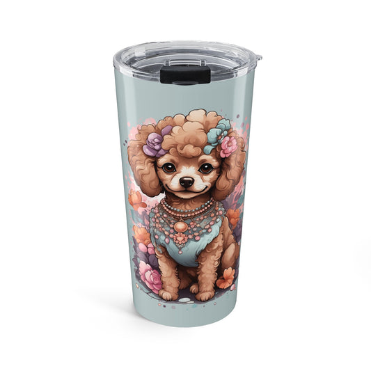 Party Ready Poodle Tumbler