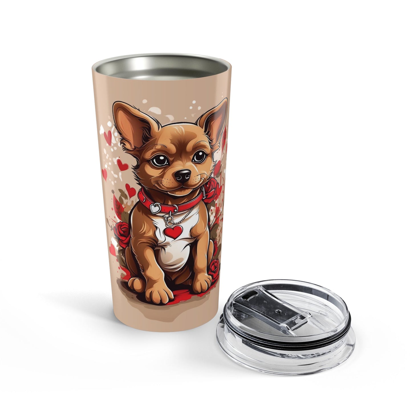 Hug Me Puppy Tumbler