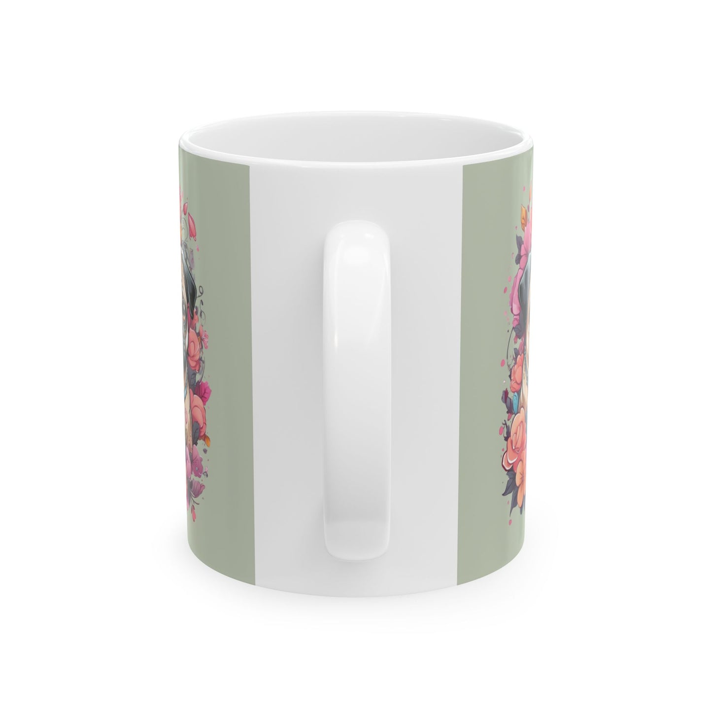 Festival Babe Pug Mug