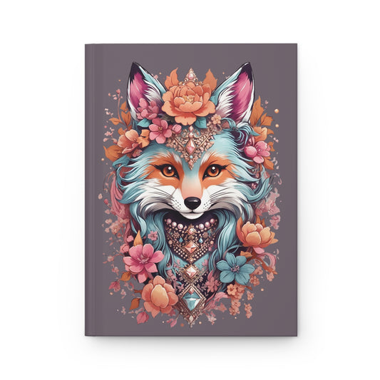 Festival Queen Fox Hardcover Journal