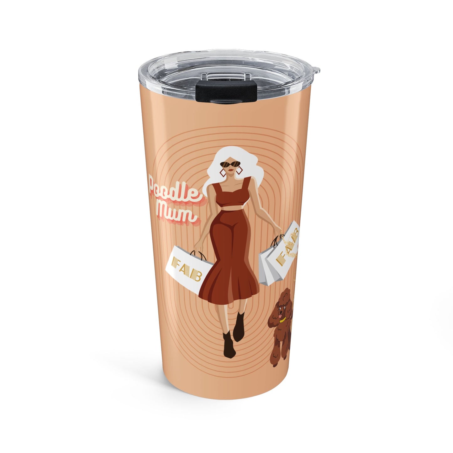 Best Dressed Poodle Mum Tumbler