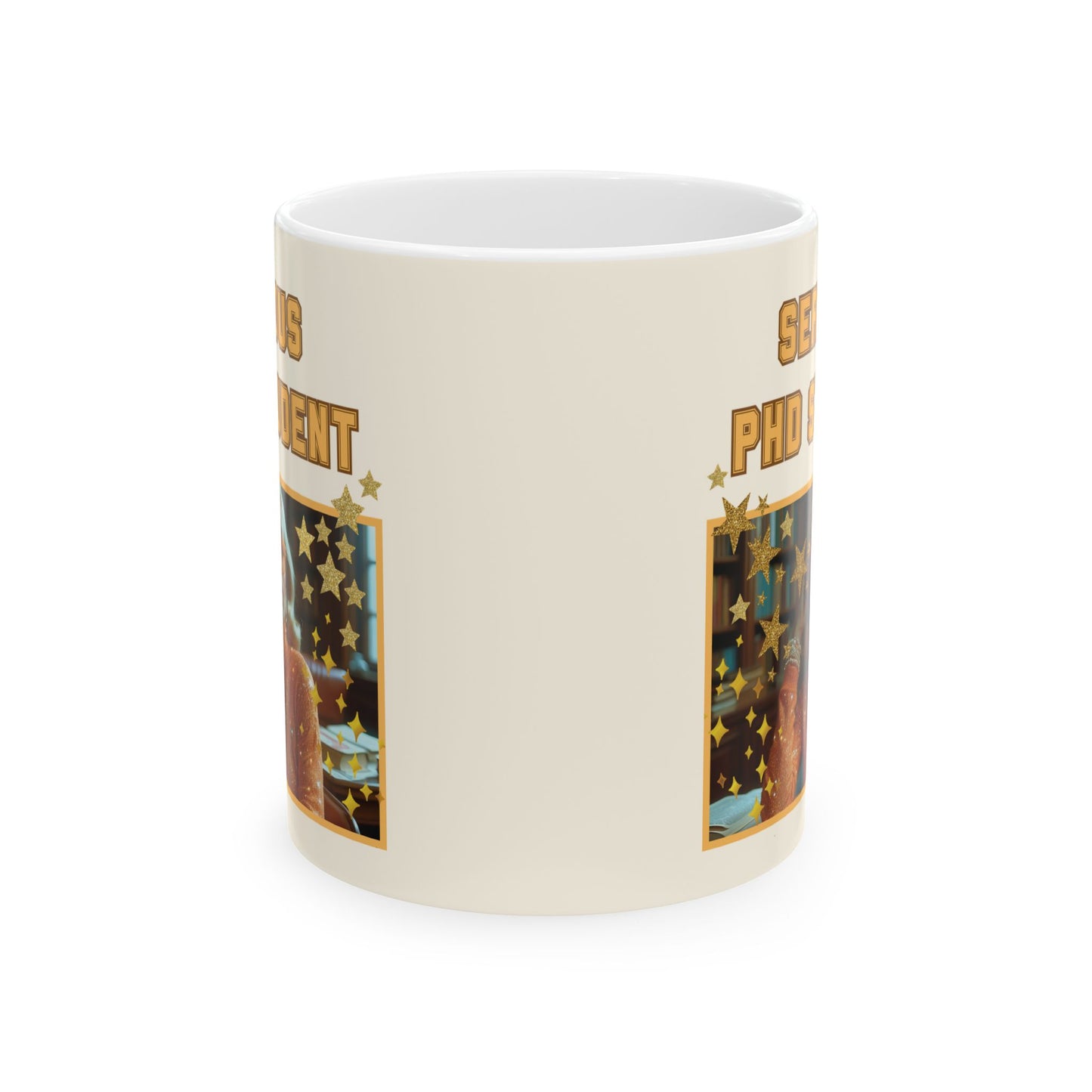 Serious PHD Student Looking The Part Mug