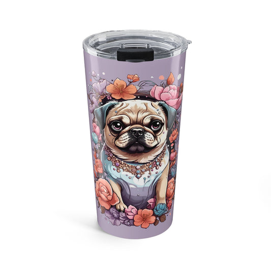 Party Ready Pug Tumbler