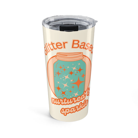 Glitter Based Orange Era Tumbler