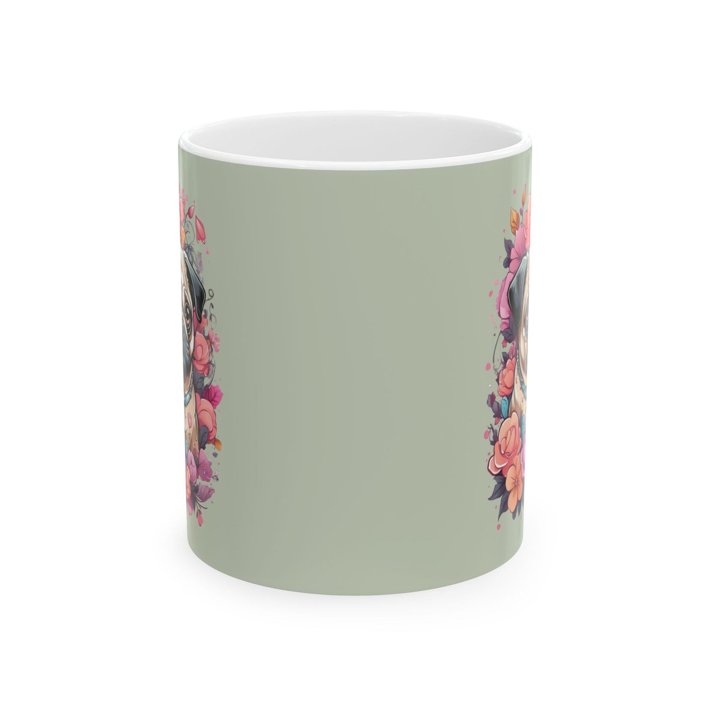 Festival Babe Pug Mug