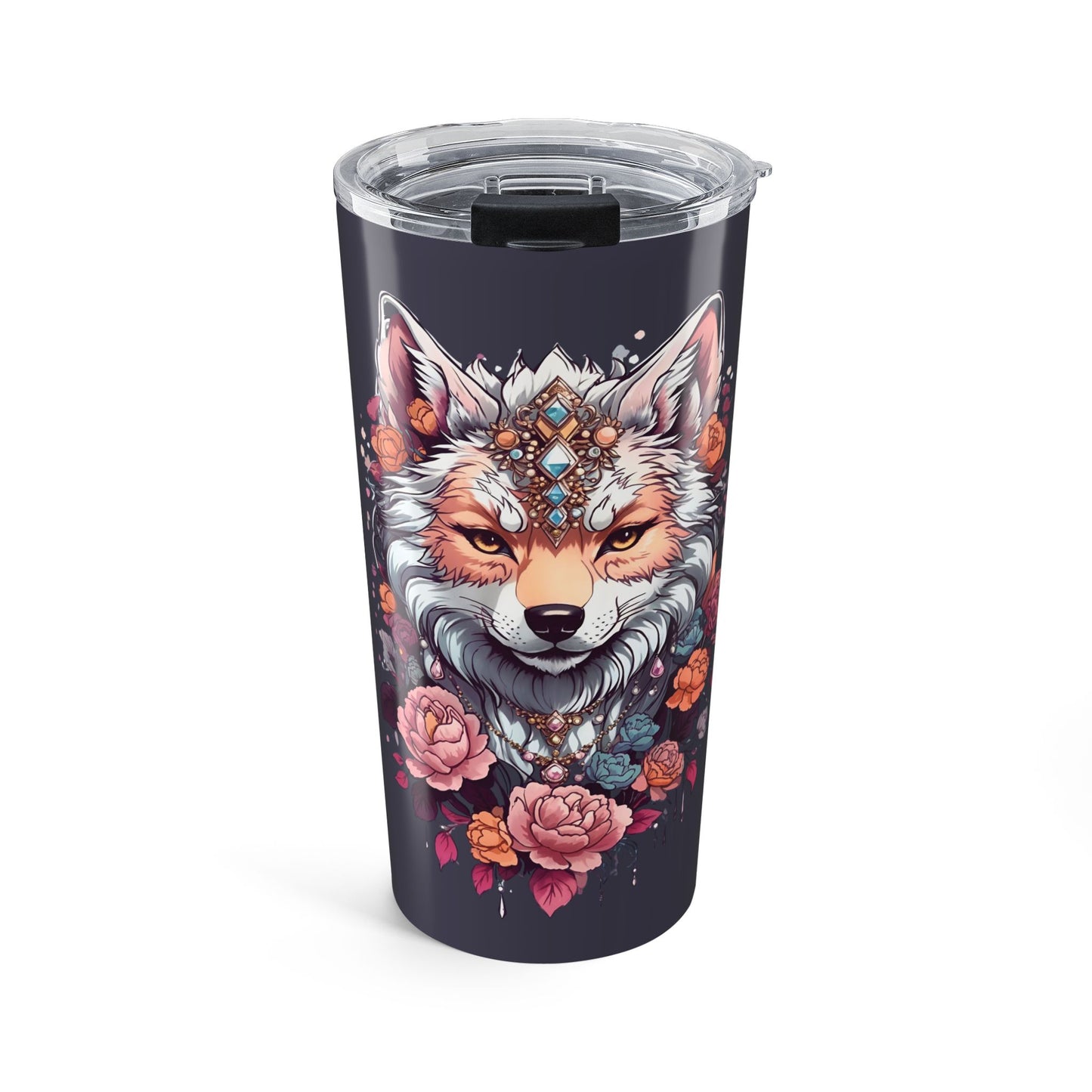 Festival Chic Wolf Tumbler